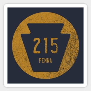 215 Penna (faded) Magnet